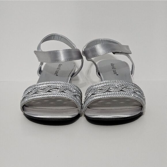 David Tate, Indigo sandals in beautiful silver. NIB-Size 7.5 - Picture 8 of 10